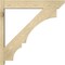 Ekena Millwork Balboa Slat Rough Sawn Outlooker, Douglas Fir, 6"W x 32"D x 32"H OUT06X32X32BOA06RDF - alternate 4